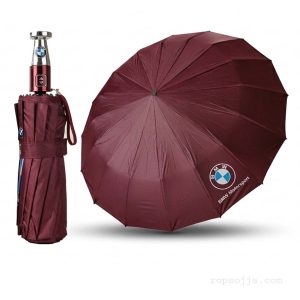 প্রিমিয়াম BMW ১৬ শিক ছাতা (মেরুন)